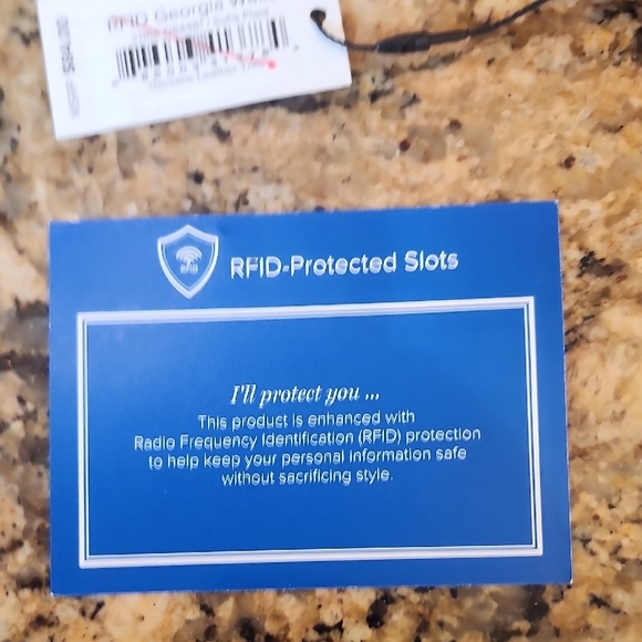 Vera Bradley Geometric Wallet - Picture 3 of 5